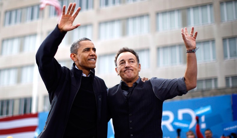 President Barack Obama and Bruce Springsteen team up for new Podcast