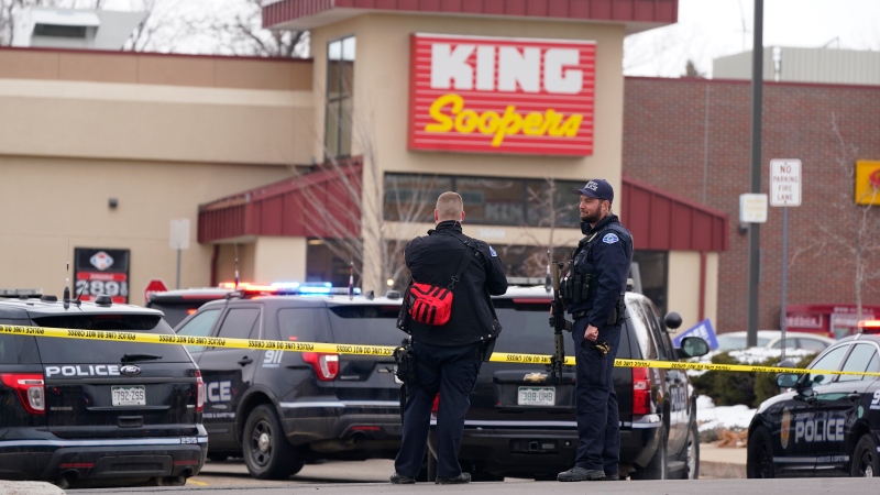 Boulder Police chief: 10 dead, including a police officer, in grocery store mass shooting; shooter is in custody.