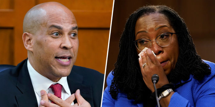 NJ Sen. Cory Booker Moves Judge Ketanji Brown Jackson To Tears: Telling Her In Front Of The World ‘You Are Worthy’