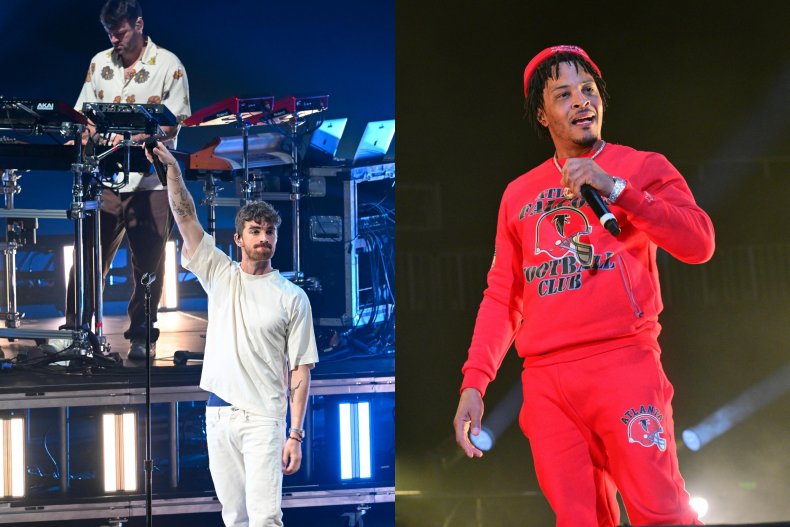 Rap Star T.I. Punched Chainsmokers Member in Face Over Onstage Kiss