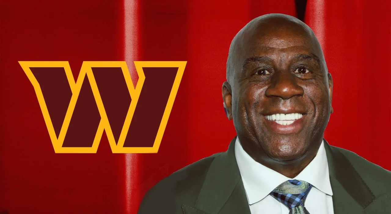 Magic Johnson has joined Josh Harris’ bid to buy the NFL’s Washington Commanders